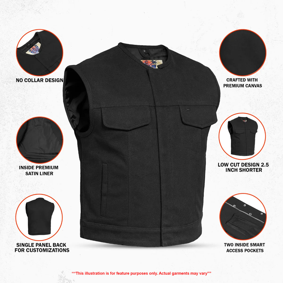 Apocalypto - Lowcut Men's Canvas Vest