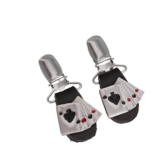Playing Cards Boot Clips
