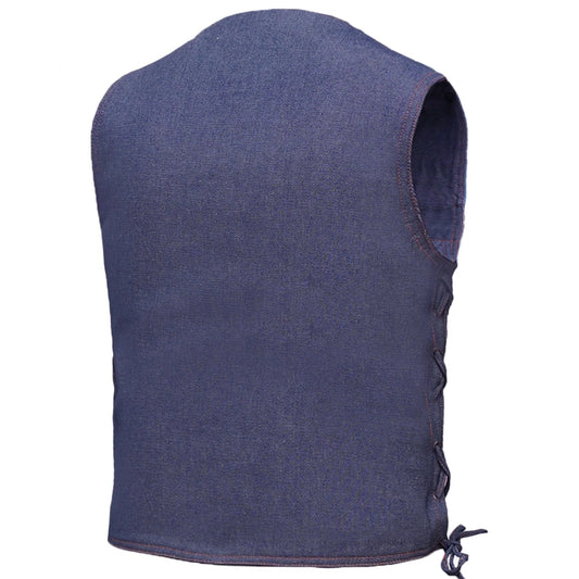 Barricade - Men’s Denim Motorcycle Vest
