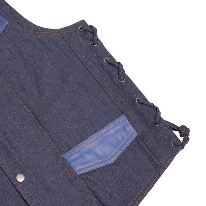 Barricade - Men’s Denim Motorcycle Vest