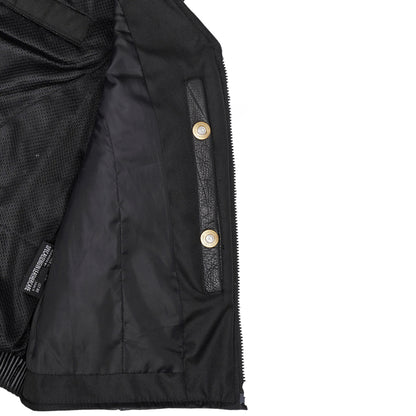 Biker Babe Women’s Studded Leather Motorcycle Vest