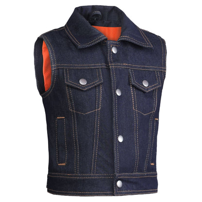 Biker Boy – Kids Denim Vest