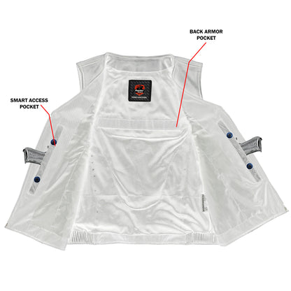 Biker Babe™ Women's Leather Motorcycle Vest