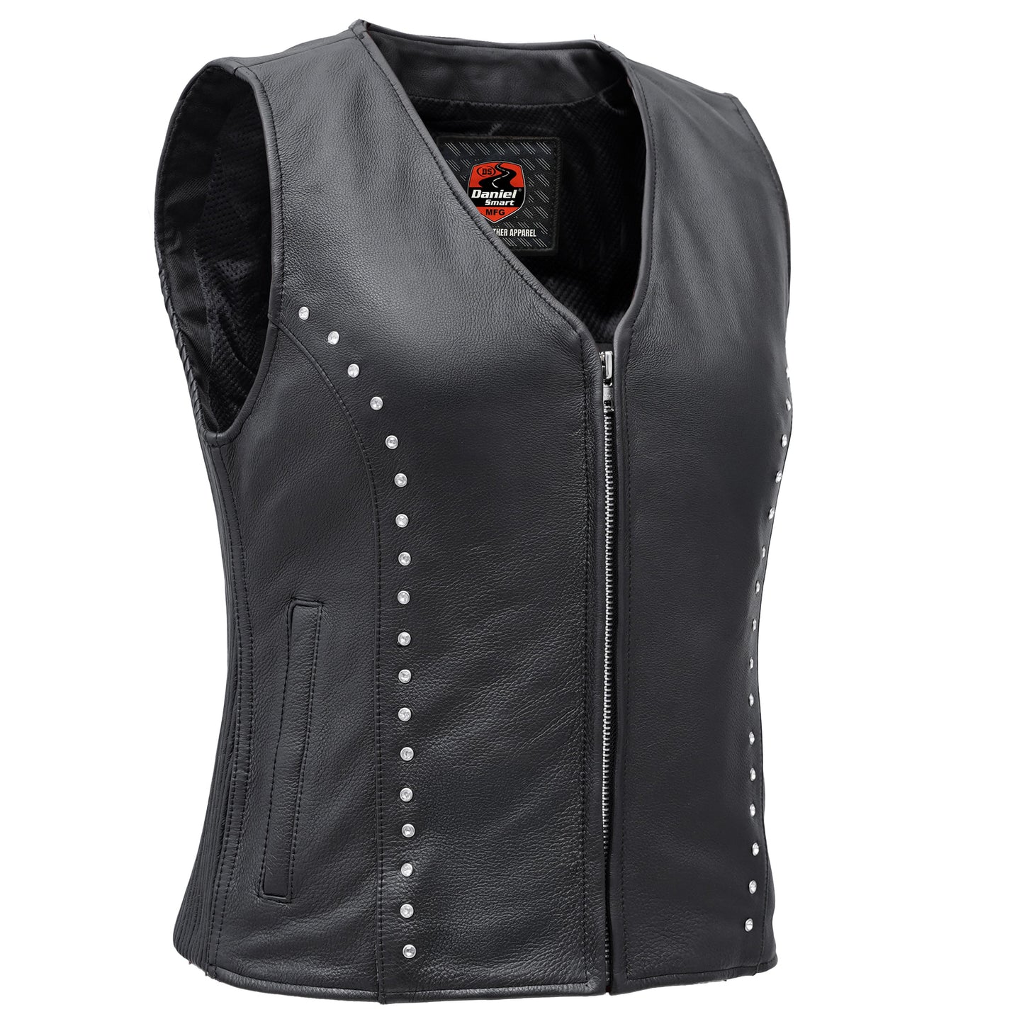 Biker Babe™ Women's Leather Motorcycle Vest