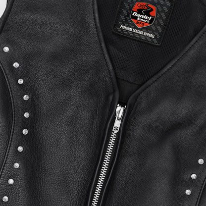 Biker Babe™ Women's Leather Motorcycle Vest