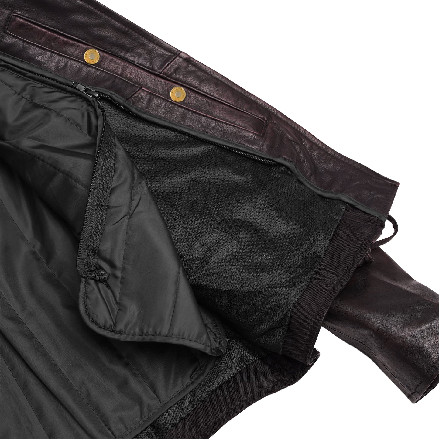 Black Pearl Women's Fashion Leather Jacket with Front Lace Accent