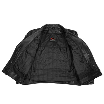 Blackend - Men’s Leather Motorcycle Jacket