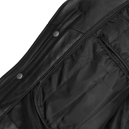 Blackend - Men’s Leather Motorcycle Jacket