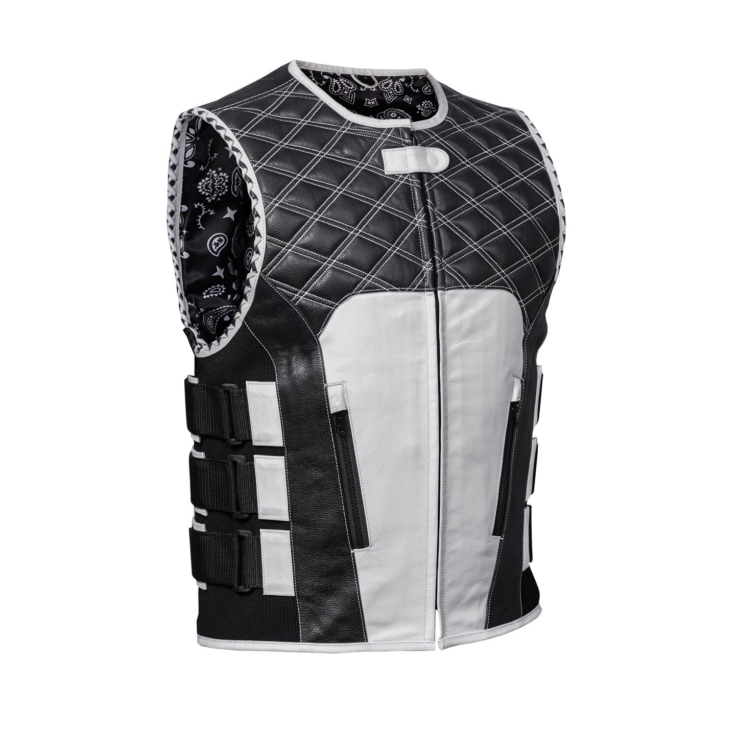 Blackline Men's Leather Motorcycle