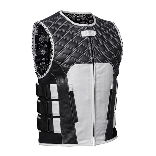 Blackline Men's Leather Motorcycle