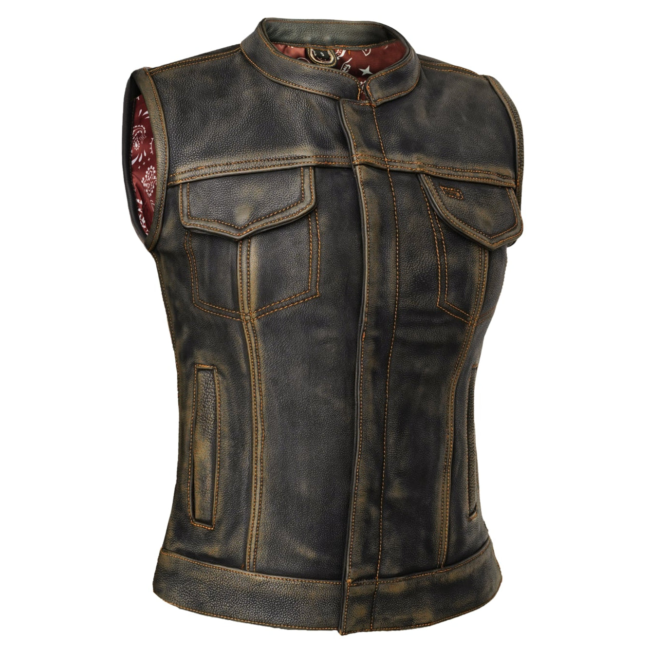 Bold Beauty - Women’s Leather Vest