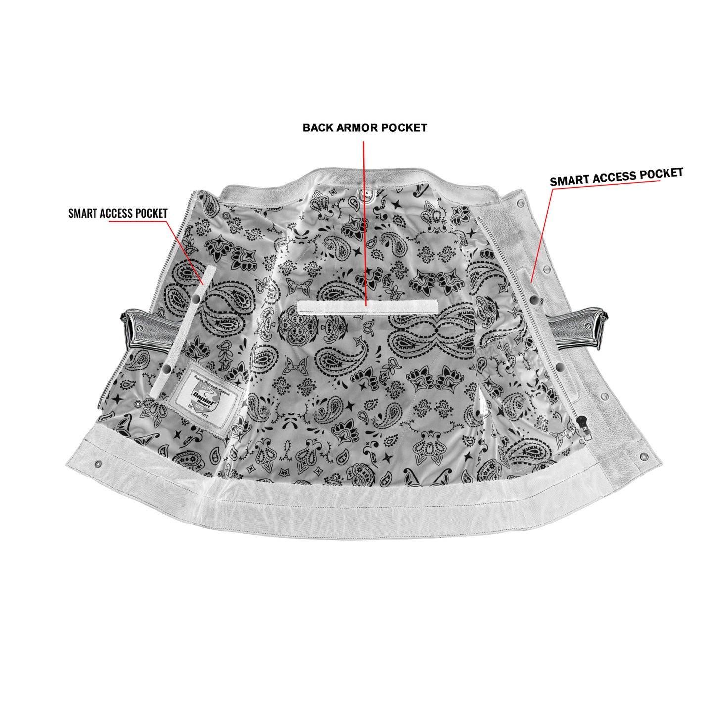 Bold Beauty - Women’s Leather Vest