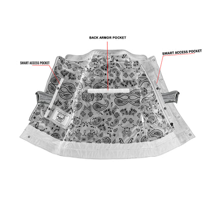 Bold Beauty - Women’s Leather Vest