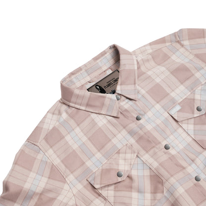 Brown Blush - Women's Flannel Shirt