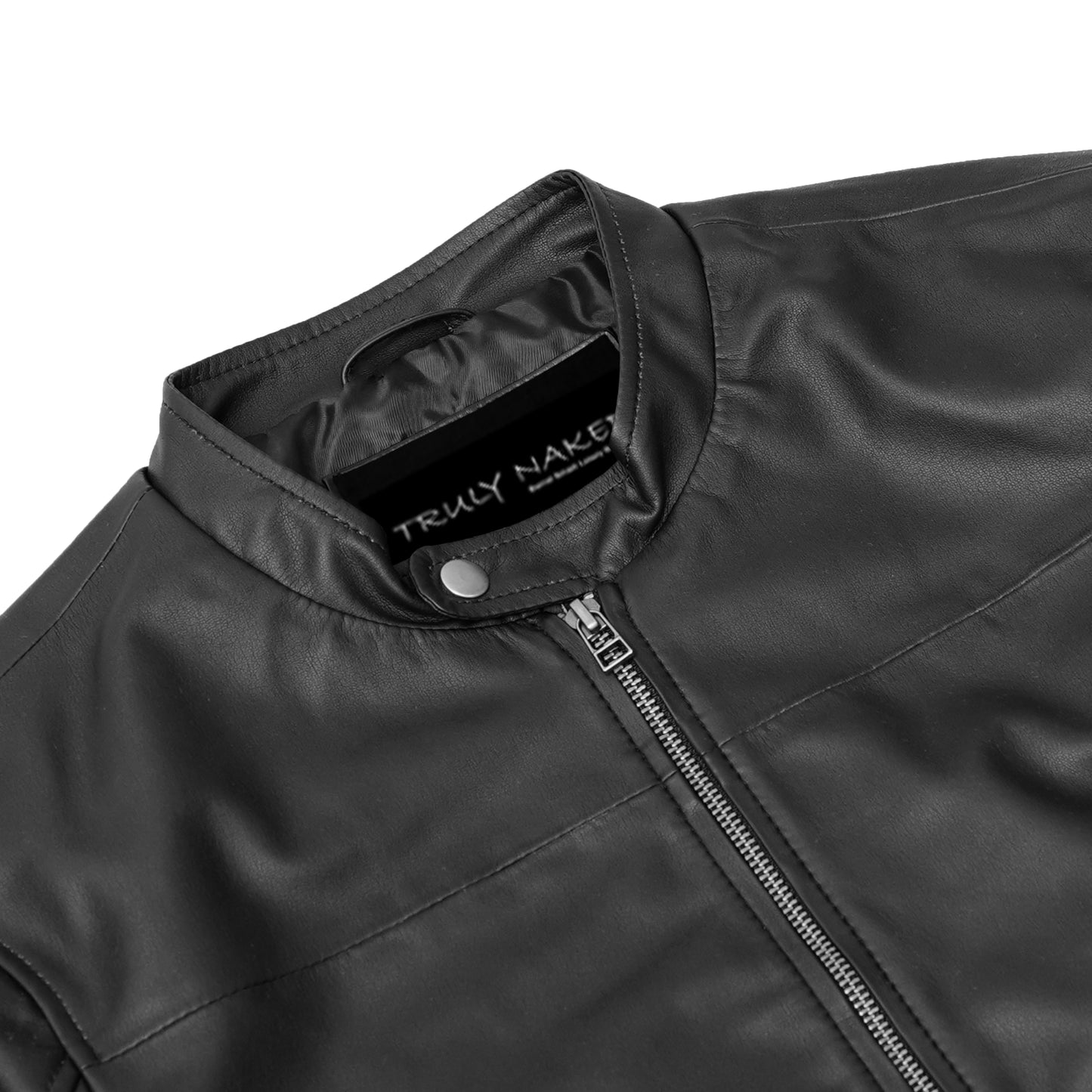 Brunox – Men’s Faux Leather Motorcycle Jacket