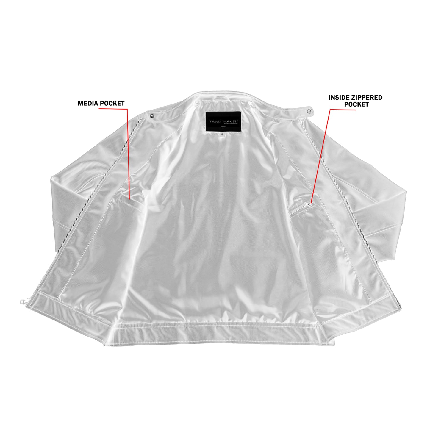 Brunox – Men’s Faux Leather Motorcycle Jacket