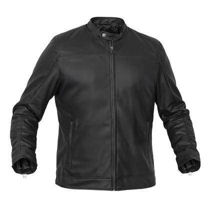 Brunox – Men’s Faux Leather Motorcycle Jacket