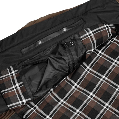 Brunt – Men’s Suede Leather Motorcycle Jacket