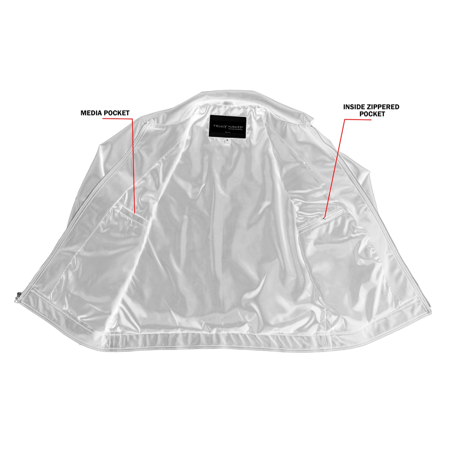 Cendro – Men’s Faux Leather Motorcycle Jacket