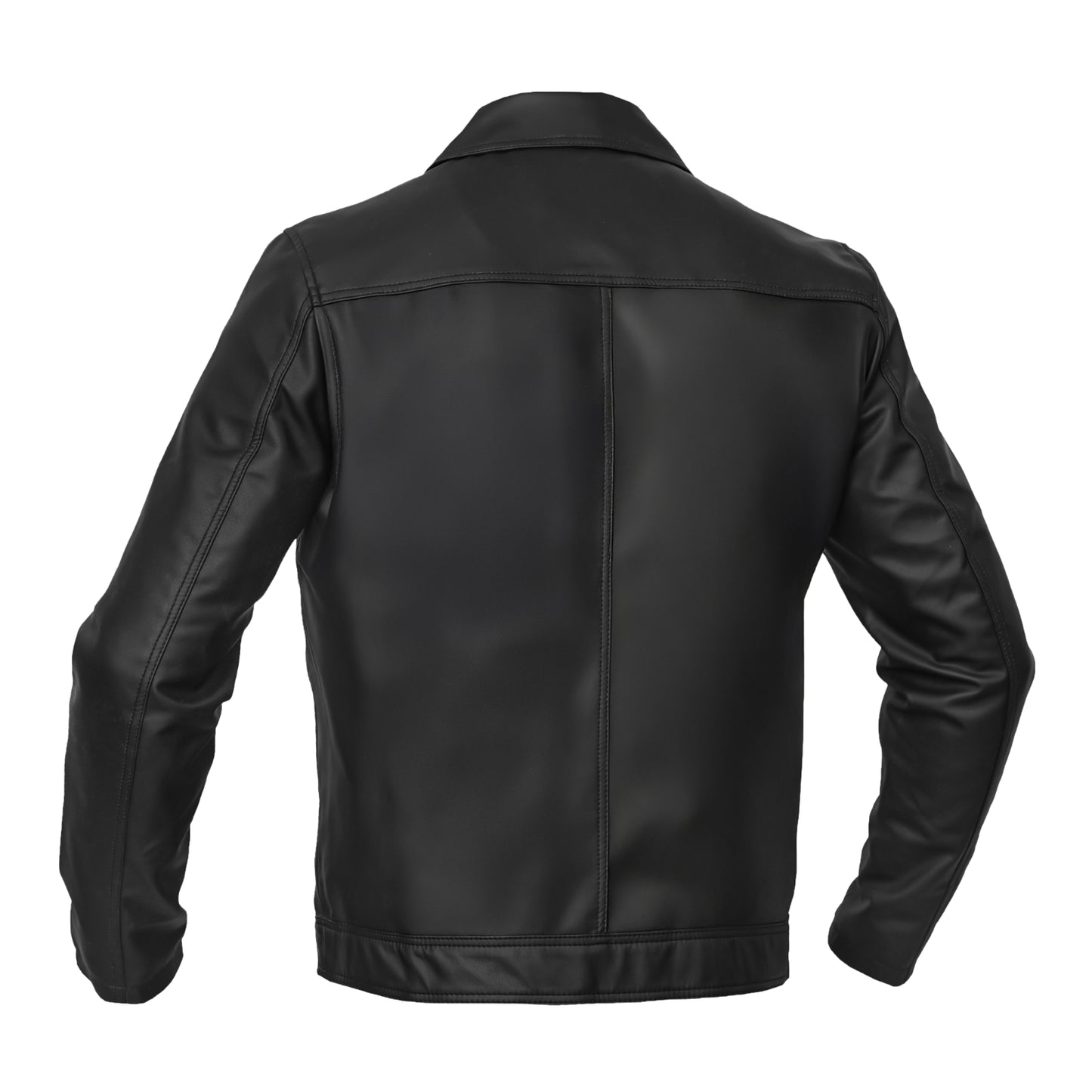 Cendro – Men’s Faux Leather Motorcycle Jacket