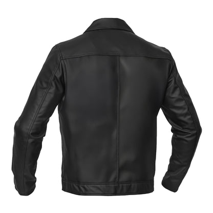 Cendro – Men’s Faux Leather Motorcycle Jacket