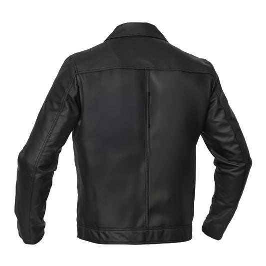 Cendro – Men’s Faux Leather Motorcycle Jacket
