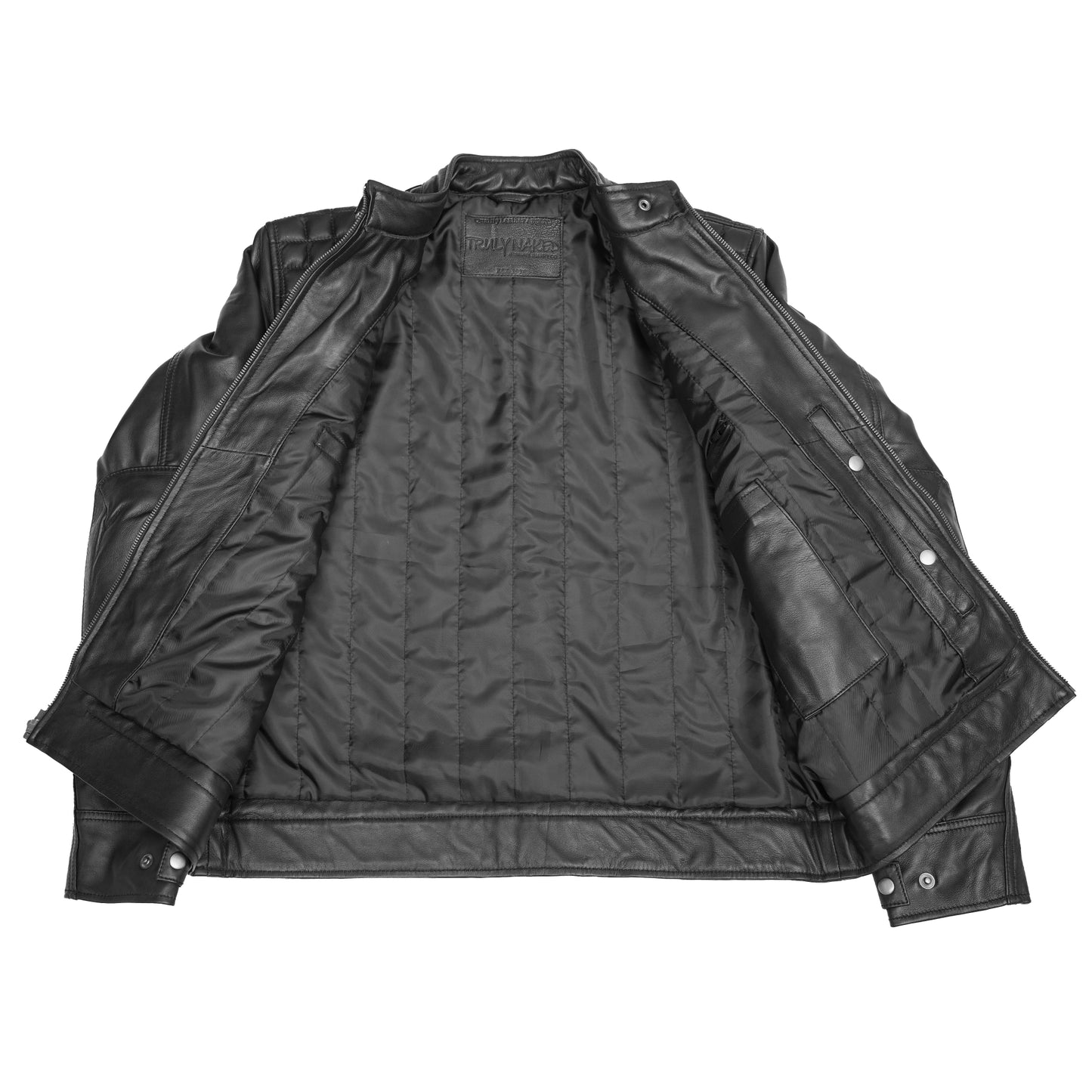 Classic Charm Men's Faux Leather Jacket