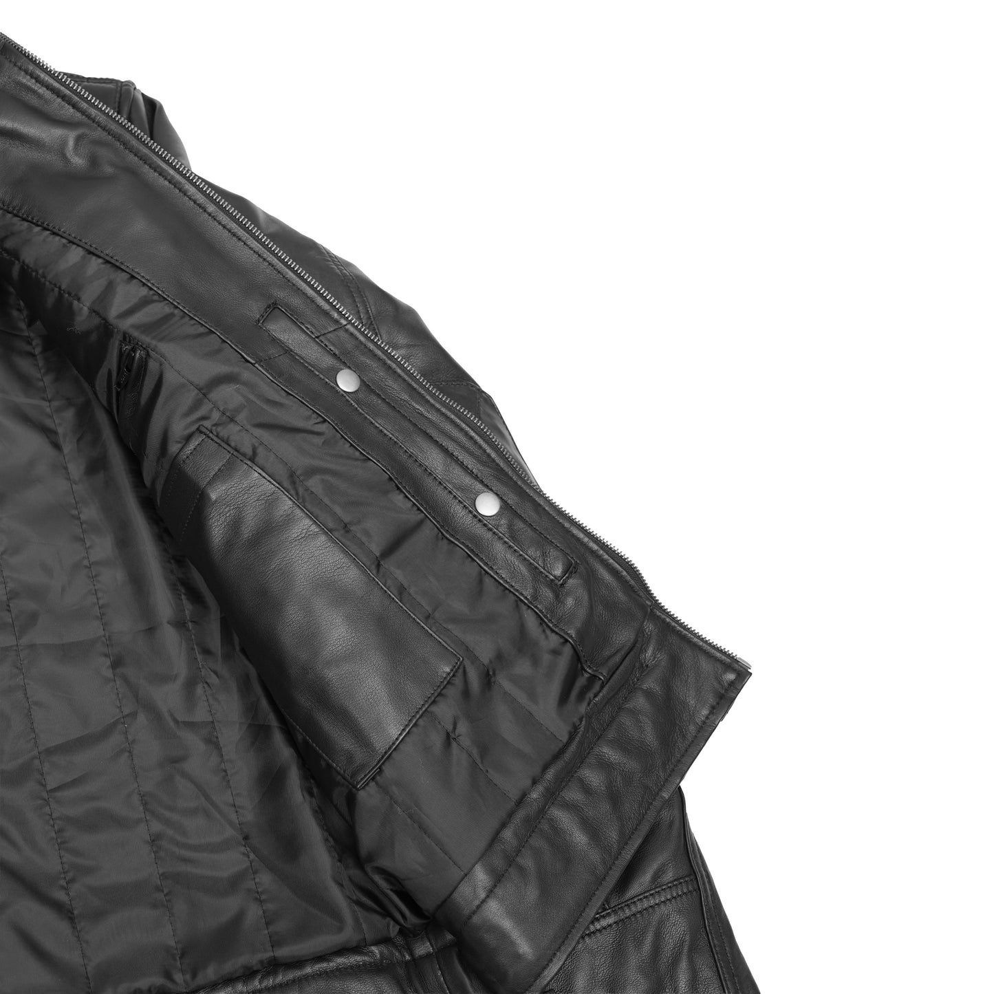Classic Charm Men's Faux Leather Jacket