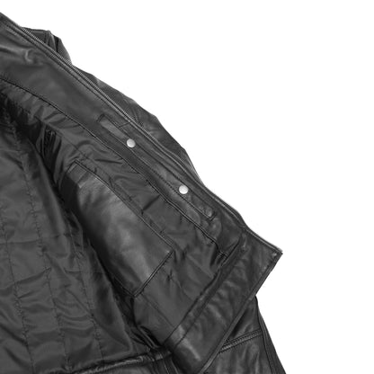 Classic Charm Men's Faux Leather Jacket