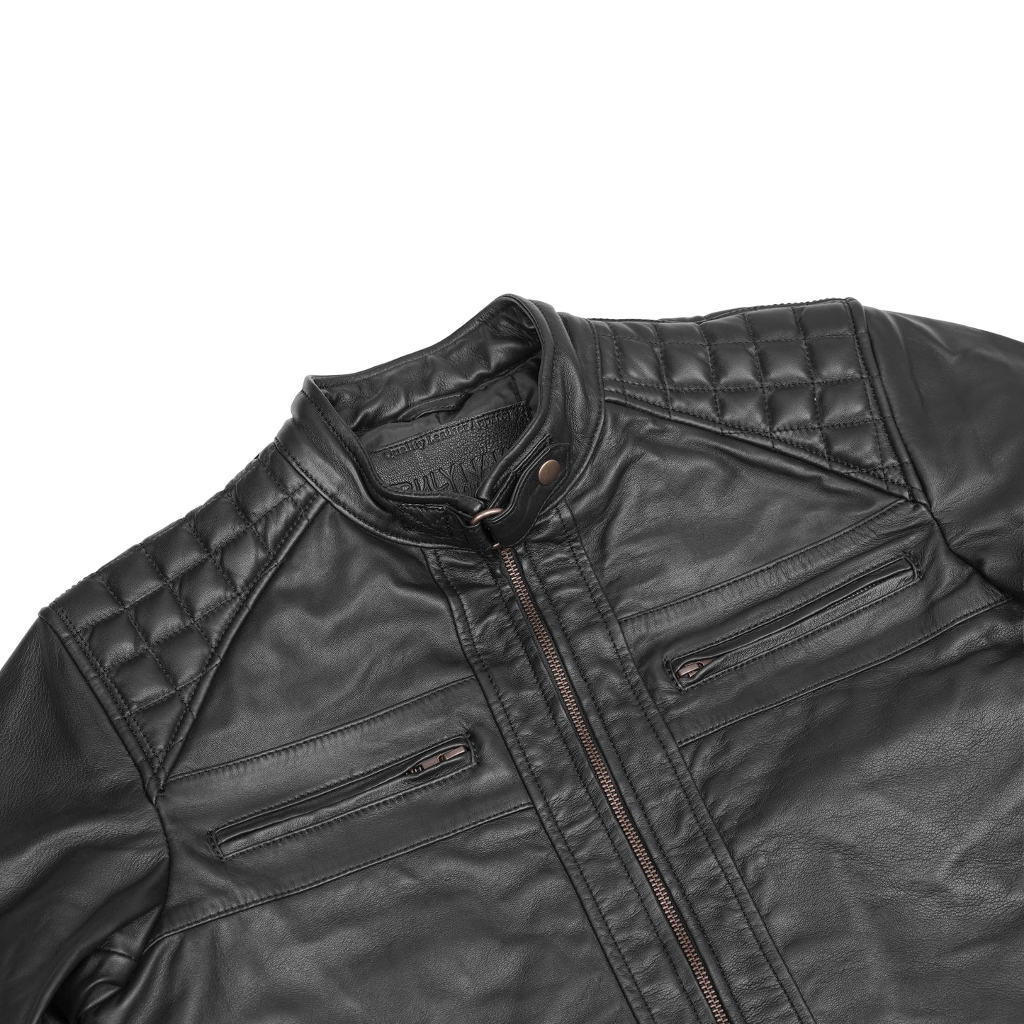 Classic Charm Men's Faux Leather Jacket