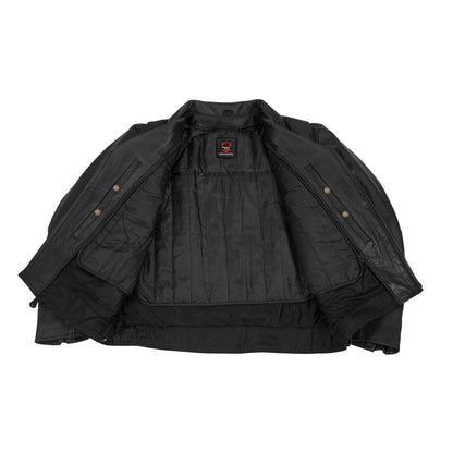 Clearway – Men’s Leather Motorcycle Jacket