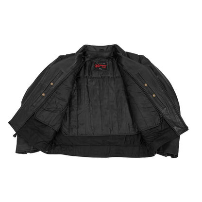 Clearway – Men’s Leather Motorcycle Jacket