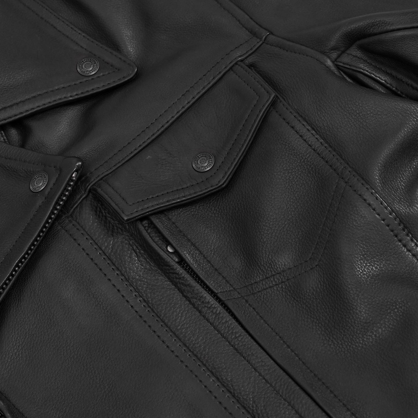 Clearway – Men’s Leather Motorcycle Jacket