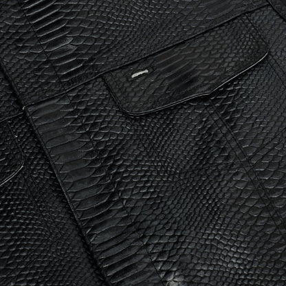 Summer Spark Croc Commander Men's Low Cut Leather Vest