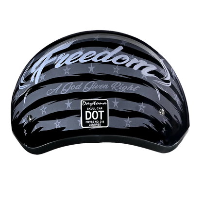 D.O.T. DAYTONA SKULL CAP- W/ FREEDOM 2.0