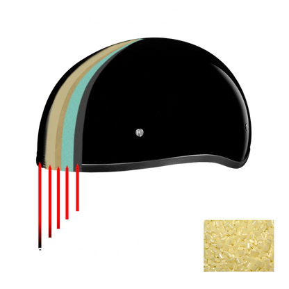 D.O.T. DAYTONA SKULL CAP- W/ FREEDOM 2.0
