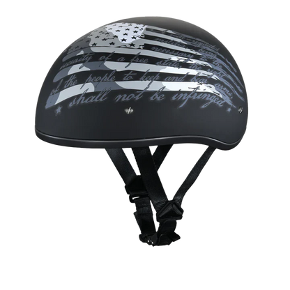 D.O.T. DAYTONA SKULL CAP- W/ 2ND AMENDMENT