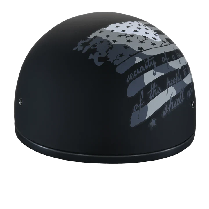 D.O.T. DAYTONA SKULL CAP- W/ 2ND AMENDMENT
