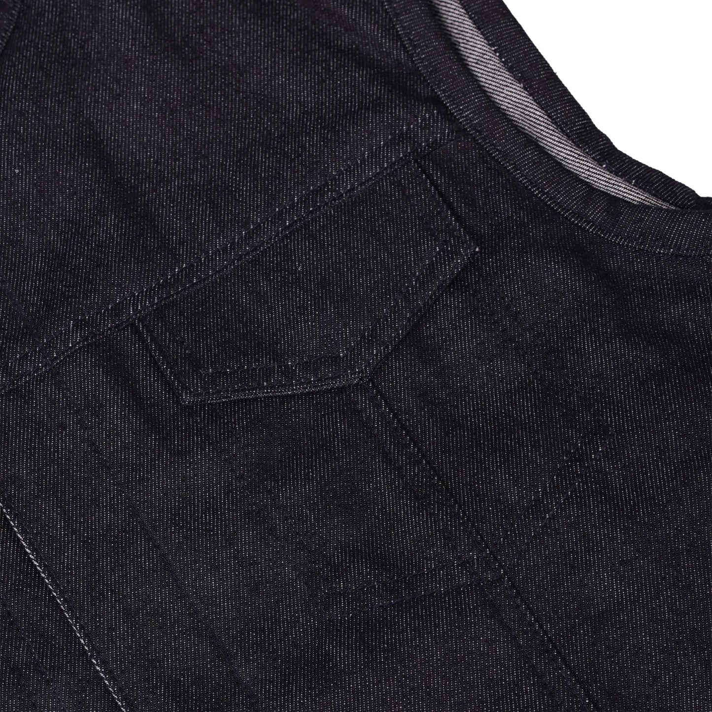 Lockshot Men's Denim Motorcycle Vest