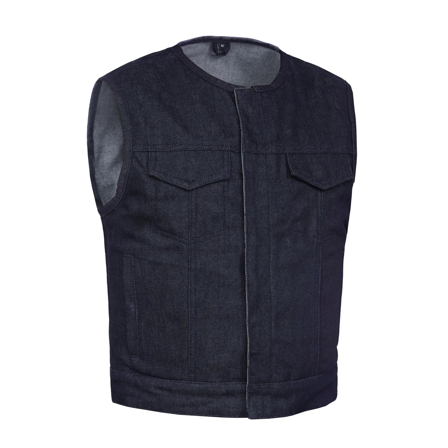Rifleman Men's Denim Motorcycle Vest