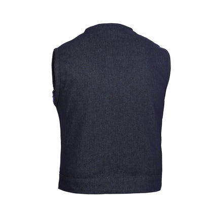Rifleman Men's Denim Motorcycle Vest