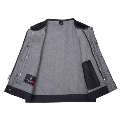 Rifleman Men's Denim Motorcycle Vest