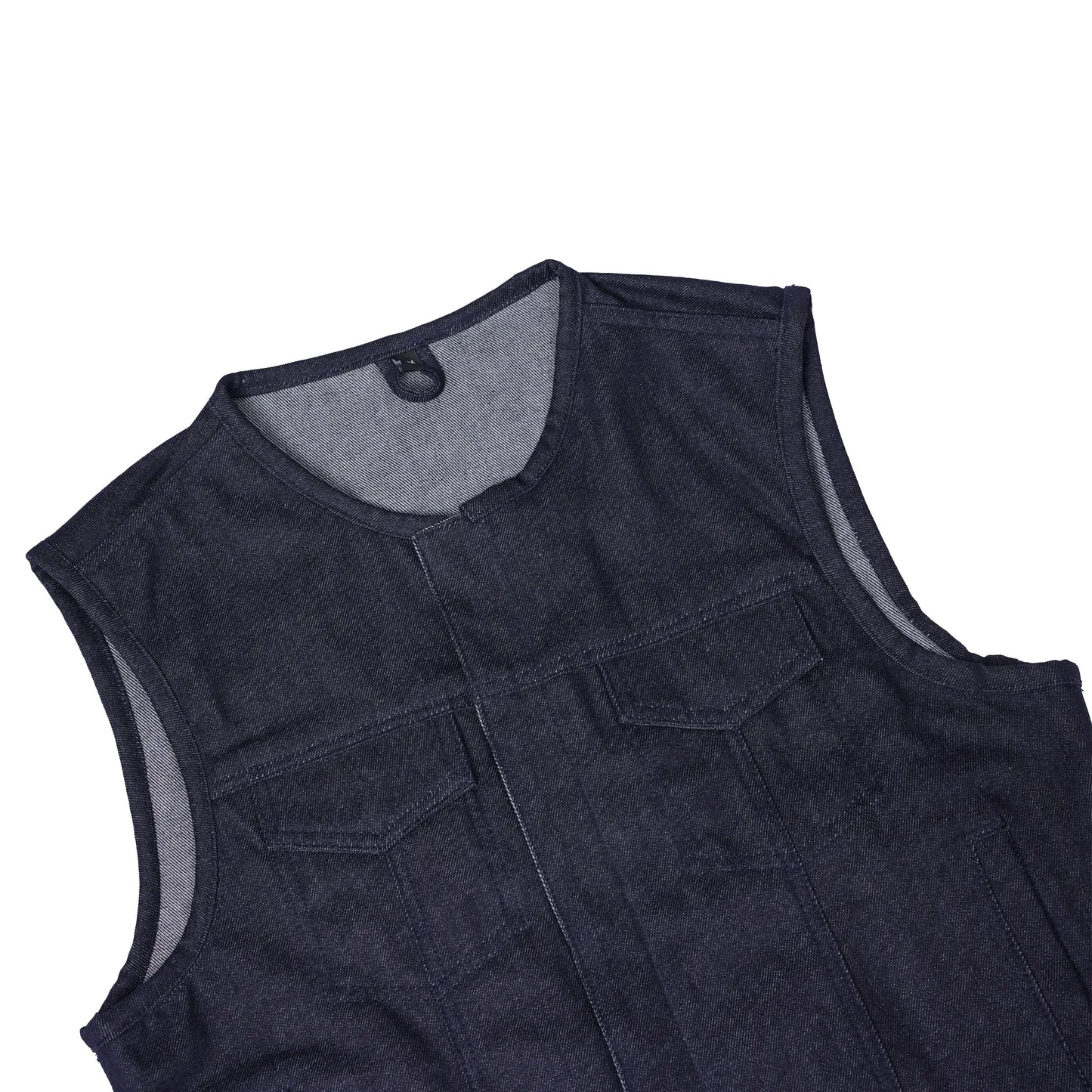Rifleman Men's Denim Motorcycle Vest