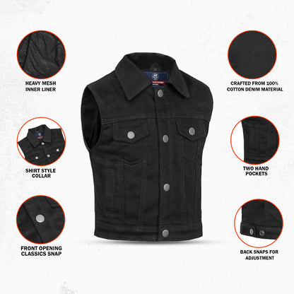 DM1611 Little Star - Kids Denim Vest