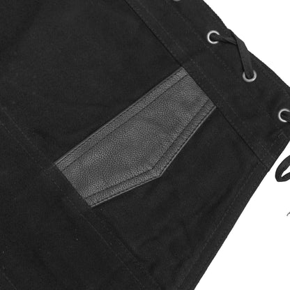 DM902 Aimline Men's Denim Motorcycle Vest