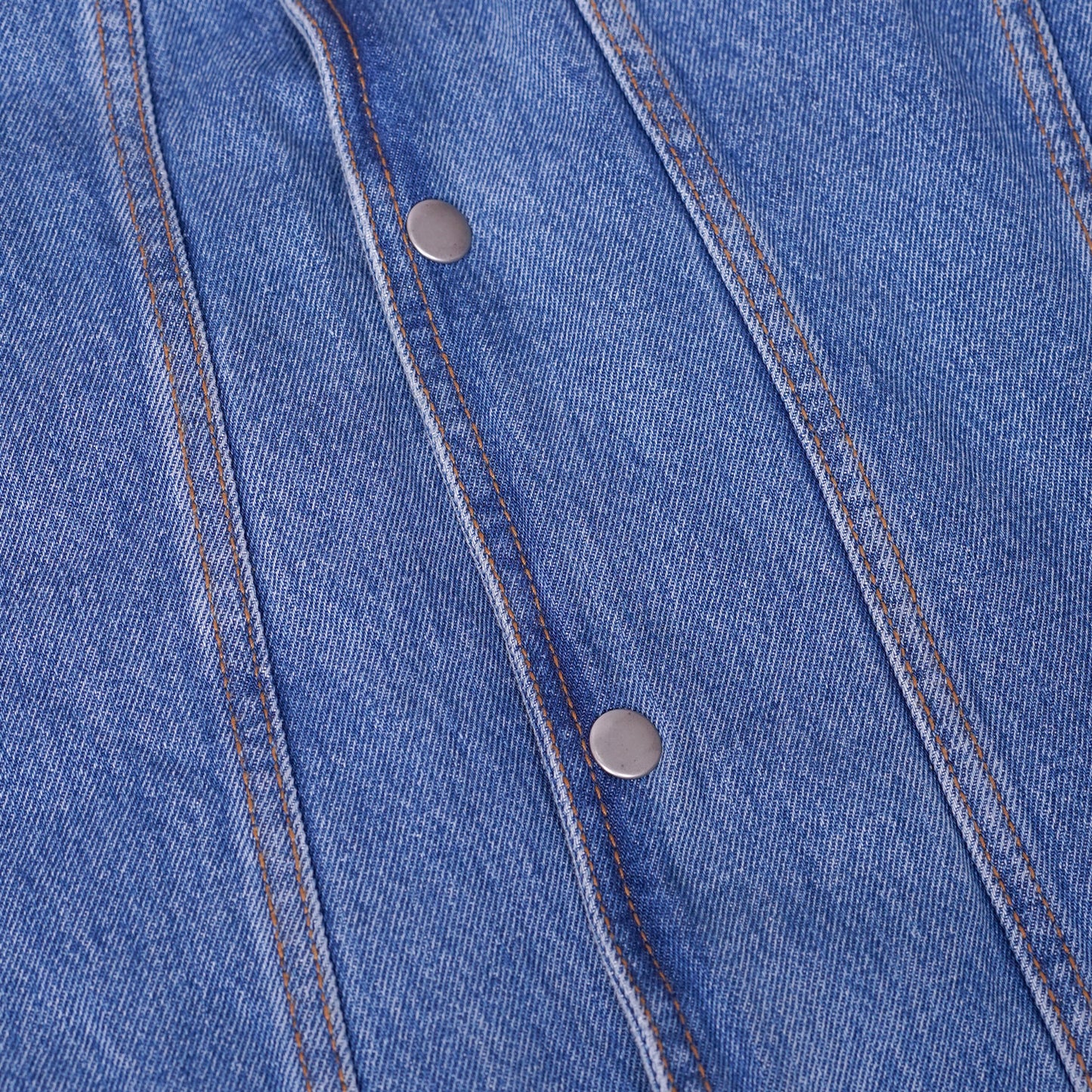 DM905BU    Men's Single Back Panel Concealed Carry Denim Vest