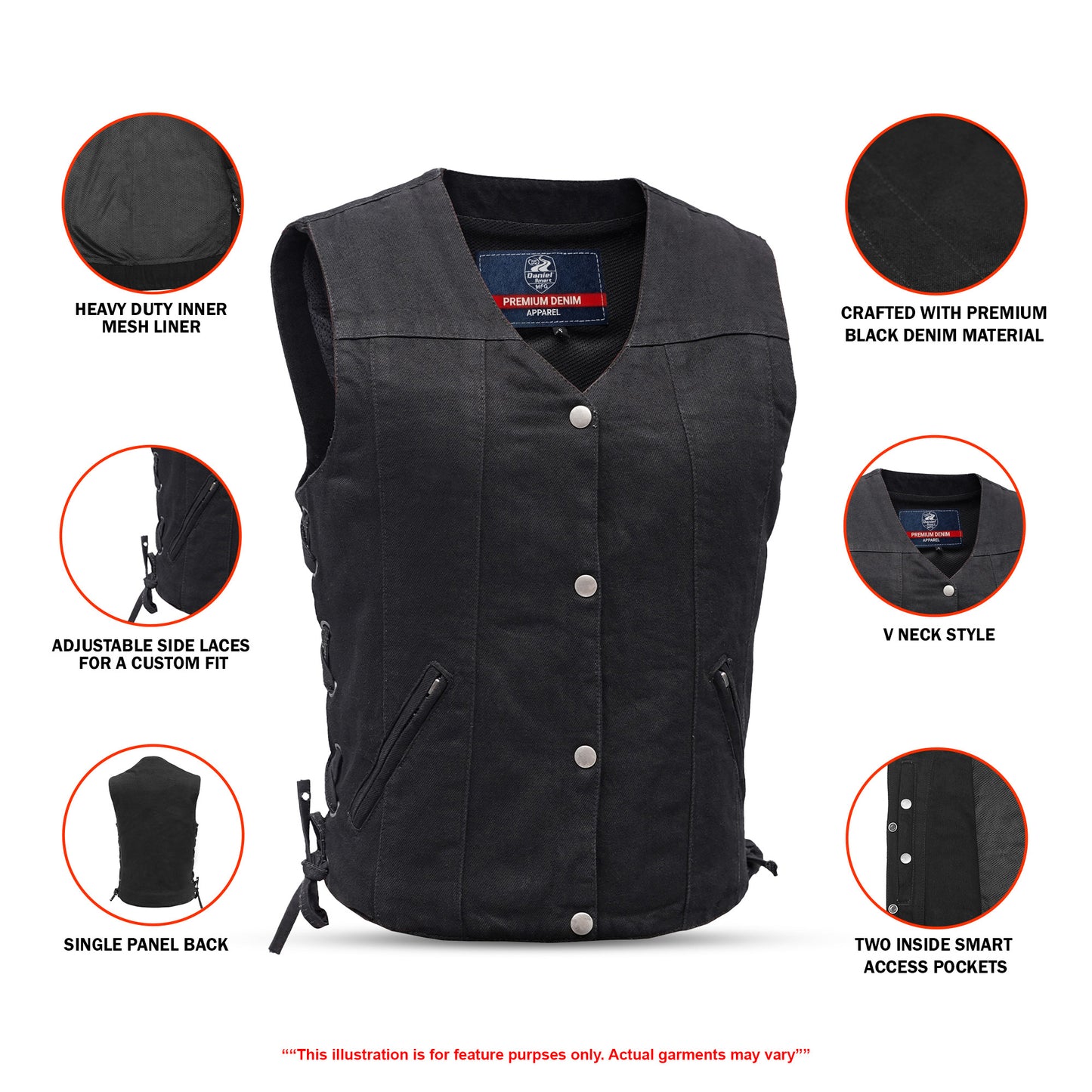 Aeris - Women's Denim Vest