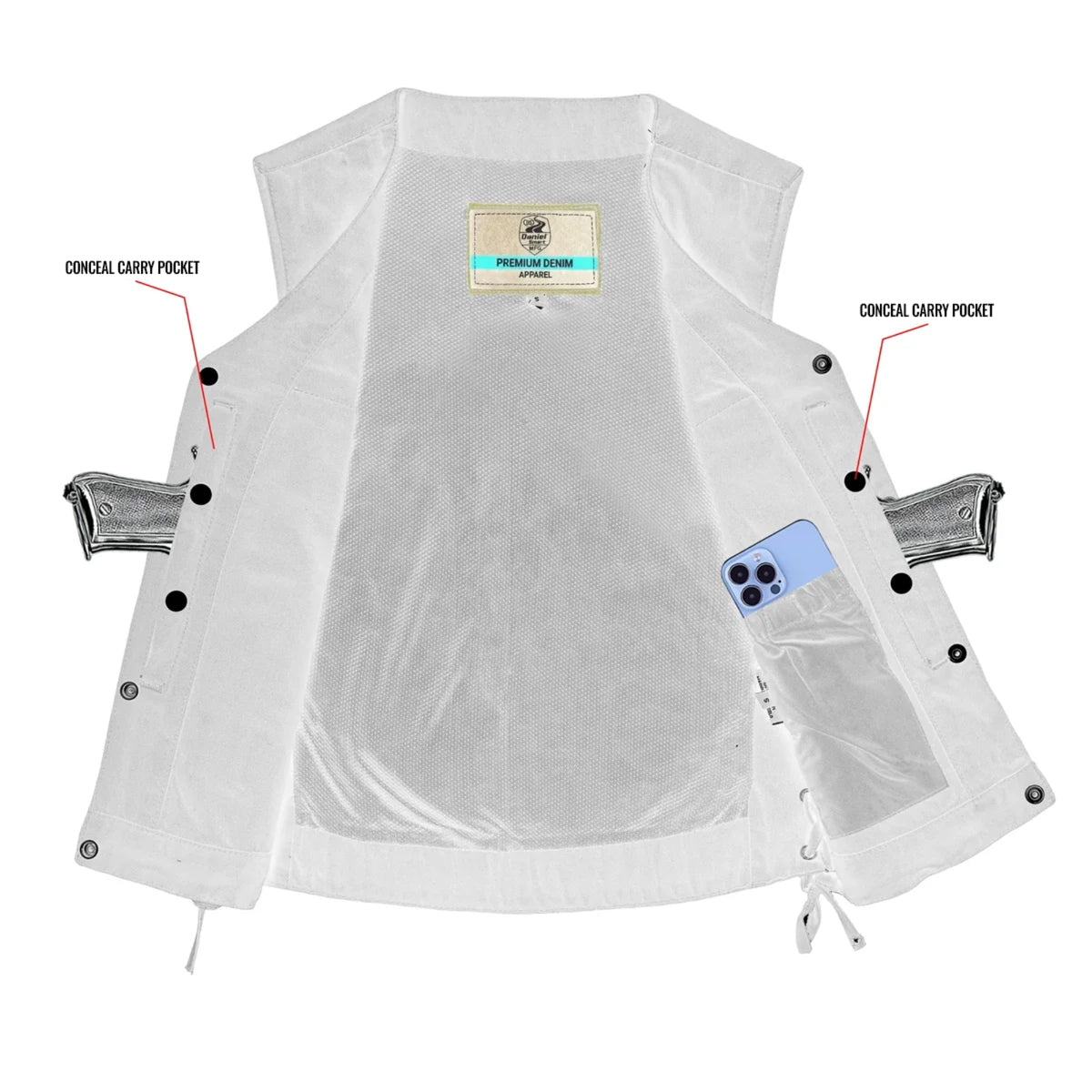 Aeris - Women's Denim Vest
