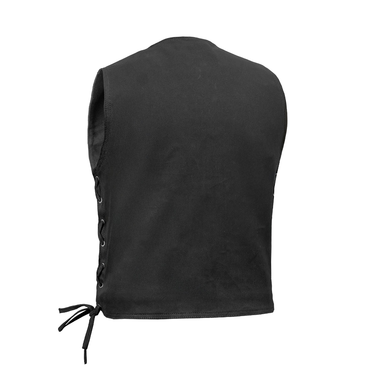 DM911 Frenzy Men’s Denim Motorcycle Vest