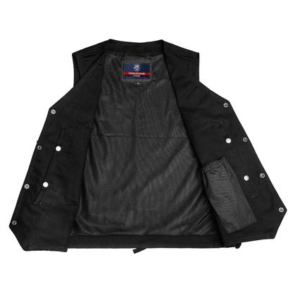 DM911 Frenzy Men’s Denim Motorcycle Vest
